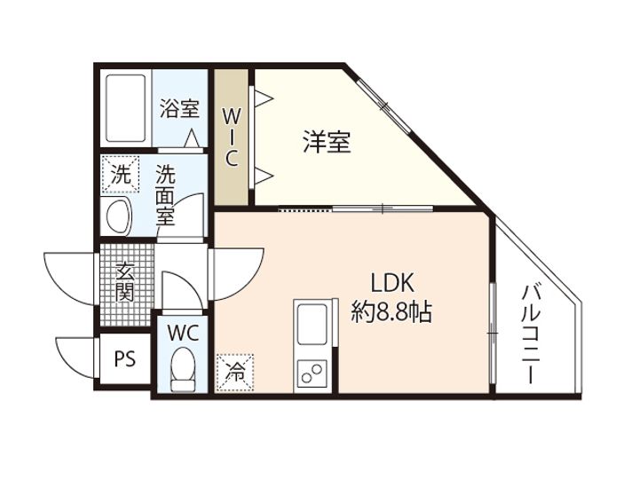 皆賀の杜レジデンス 南館の間取り