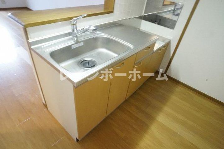 埼玉県加須市旗井1(アパート)の賃貸物件のキッチン