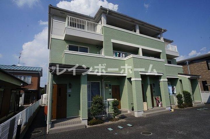 埼玉県加須市旗井1(アパート)の賃貸物件の外観