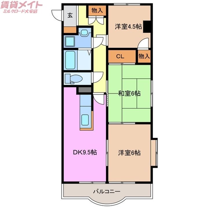 Fontaineの間取り