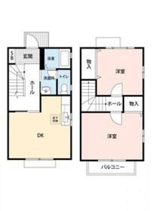 ウエストヒルIの間取り