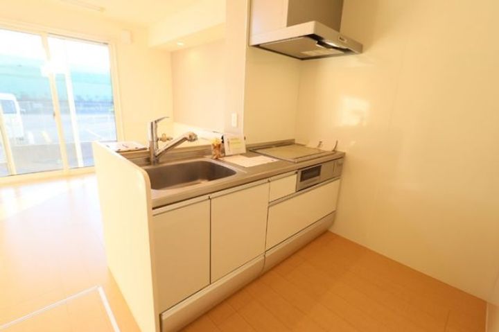 茨城県坂東市沓掛(アパート)の賃貸物件のキッチン