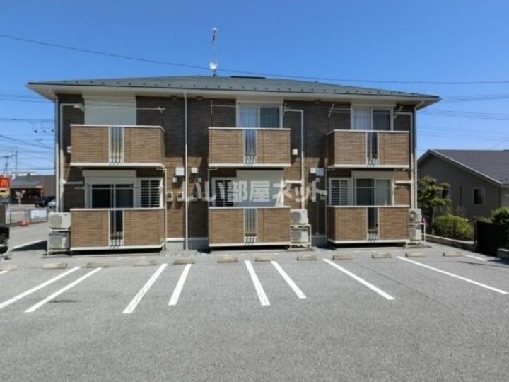 栃木県宇都宮市雀の宮1(アパート)の賃貸物件の外観