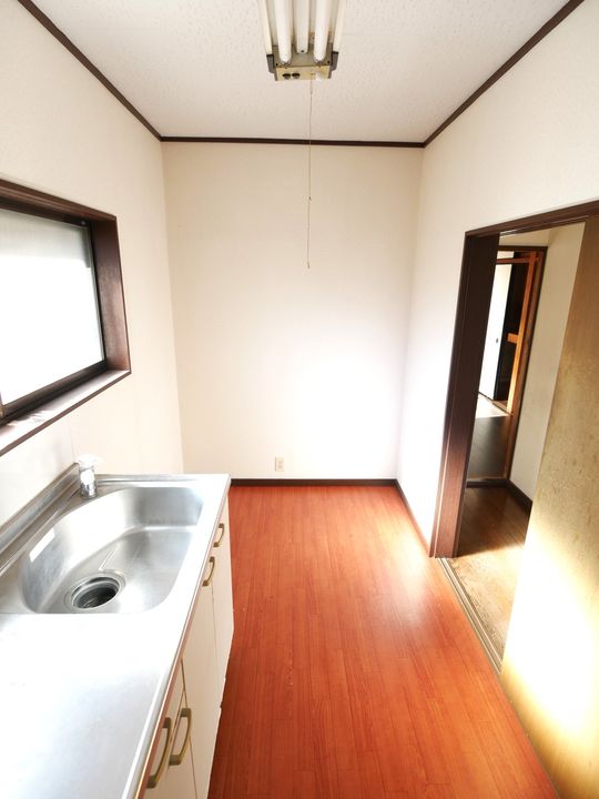 栃木県足利市小俣町(一戸建)の賃貸物件のキッチン