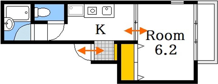 オダビルの間取り
