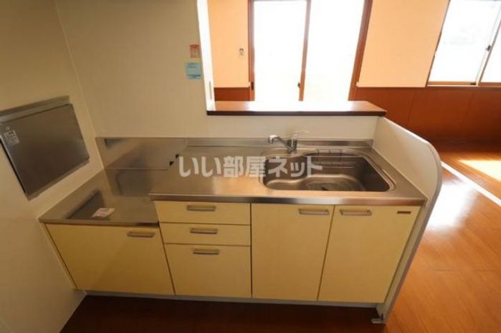 福島県郡山市御前南4(アパート)の賃貸物件のキッチン