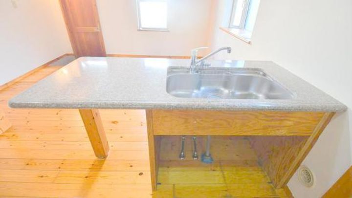 広島県広島市安佐北区可部南2(一戸建)の賃貸物件のキッチン