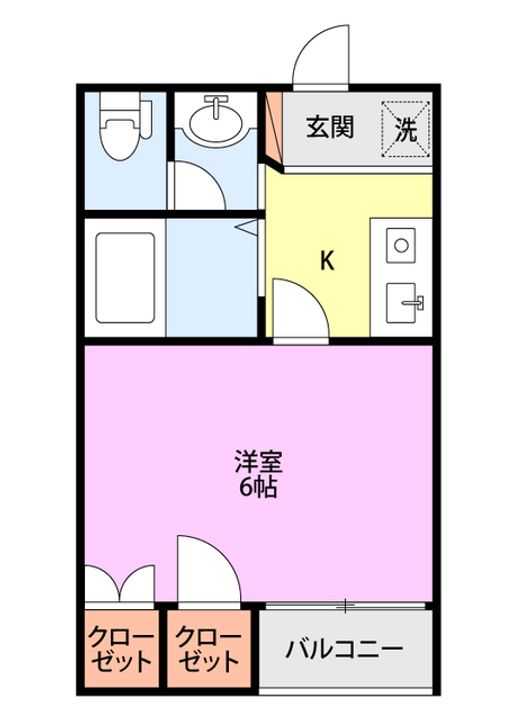 上所グリーンタウンC棟の間取り