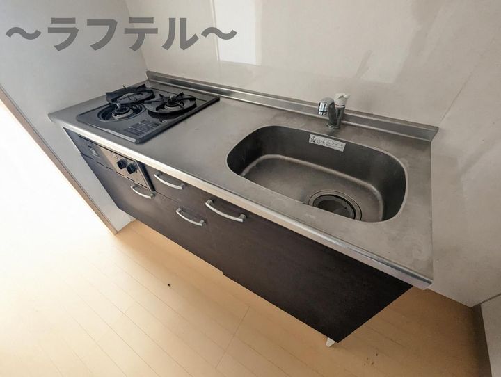 埼玉県所沢市日吉町(マンション)の賃貸物件のキッチン