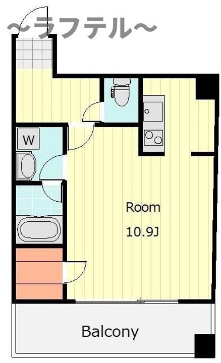 埼玉県所沢市日吉町(マンション)の賃貸物件の間取り