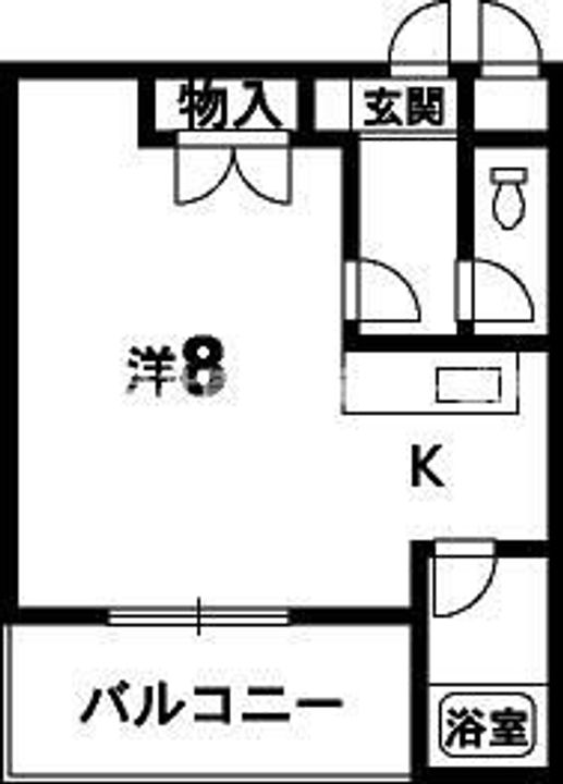 古山ハイツパートIIの間取り