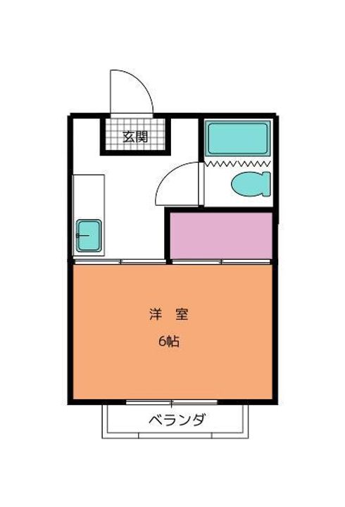 みやまハイツの間取り