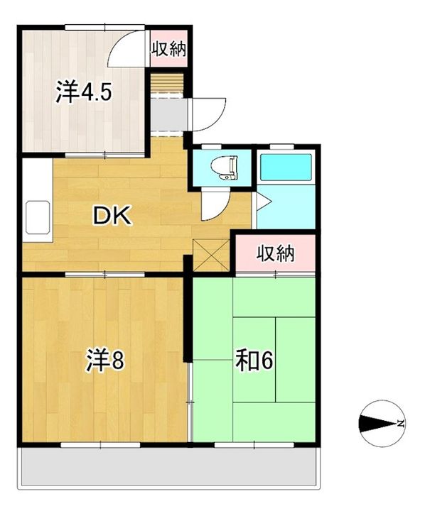 パークサイド日立の間取り