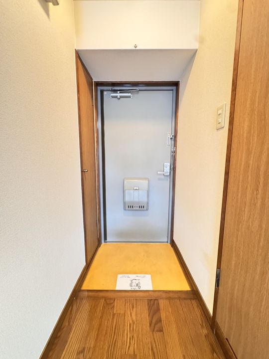 熊本県熊本市東区長嶺南8(マンション)の賃貸物件の玄関