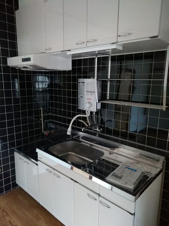 広島県呉市広白石1(マンション)の賃貸物件のキッチン