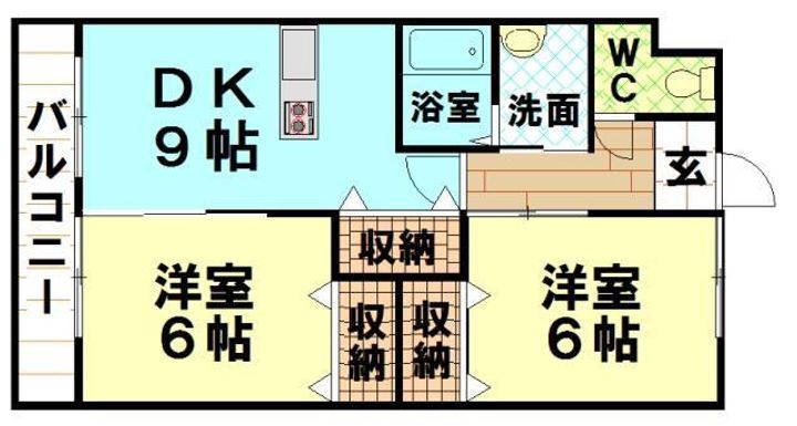フォレストファームの間取り