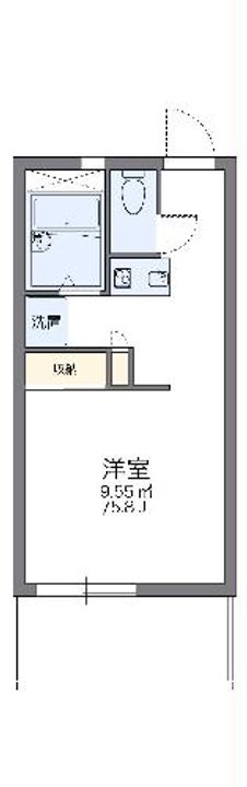 レオパレスNANAKIIの間取り