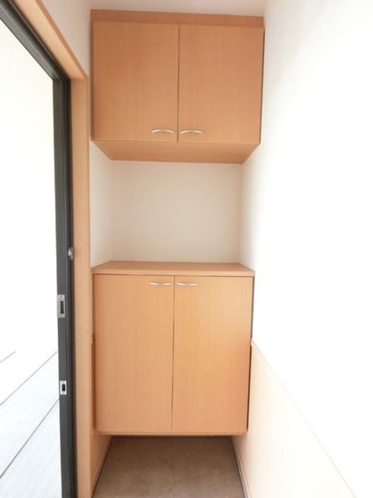 栃木県佐野市高萩町(アパート)の賃貸物件の玄関