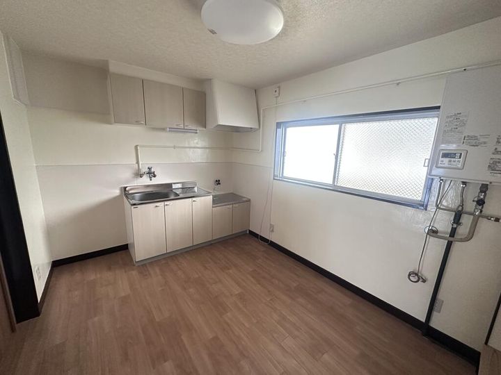 広島県広島市東区牛田新町1(マンション)の賃貸物件のキッチン