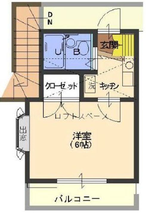 埼玉県新座市片山3(アパート)の賃貸物件の間取り