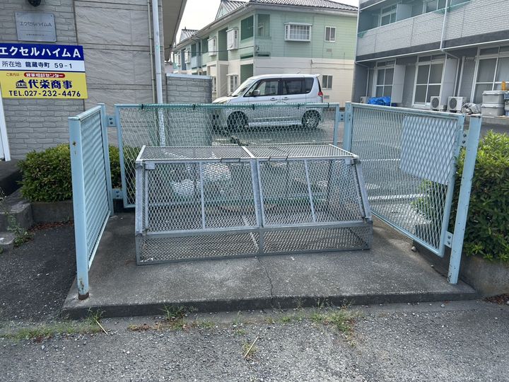 エクセルハイムBの地図