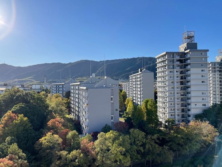 UR洛西境谷東の地図