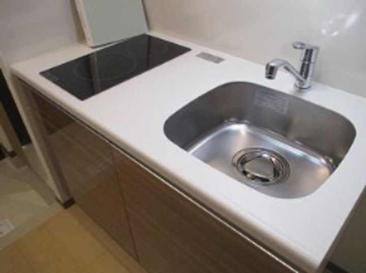 東京都台東区入谷2の賃貸マンションのキッチン