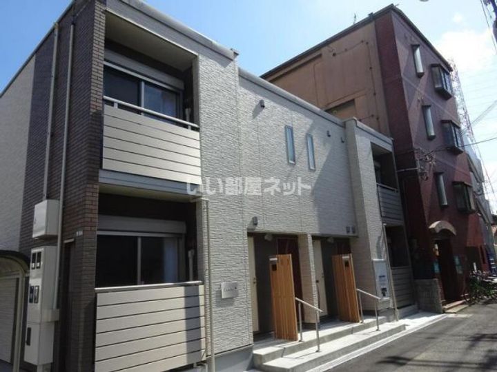 大阪府門真市野里町の賃貸アパートの外観