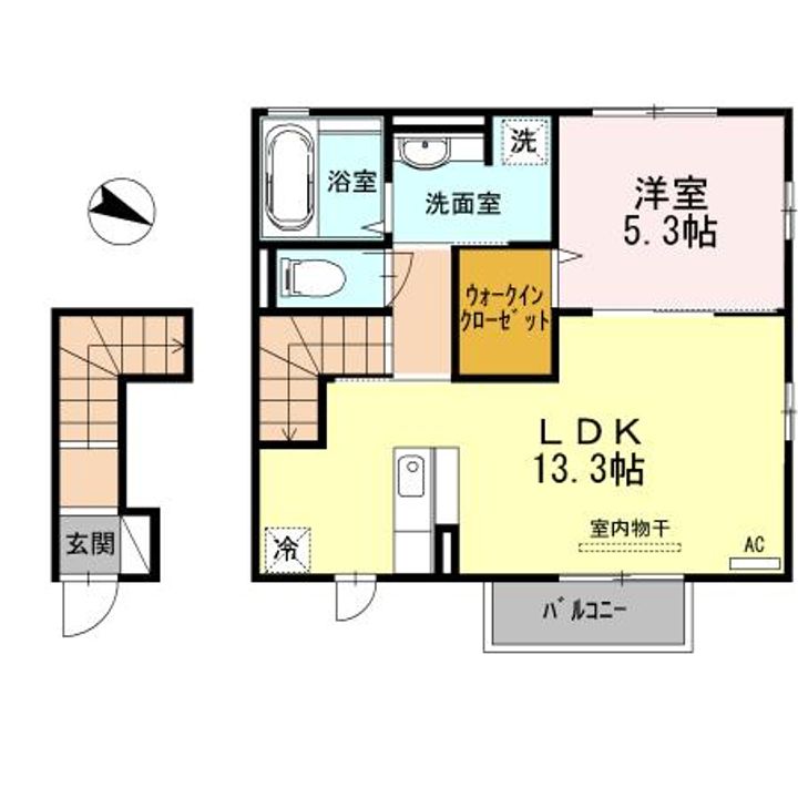 Rosebayの間取り