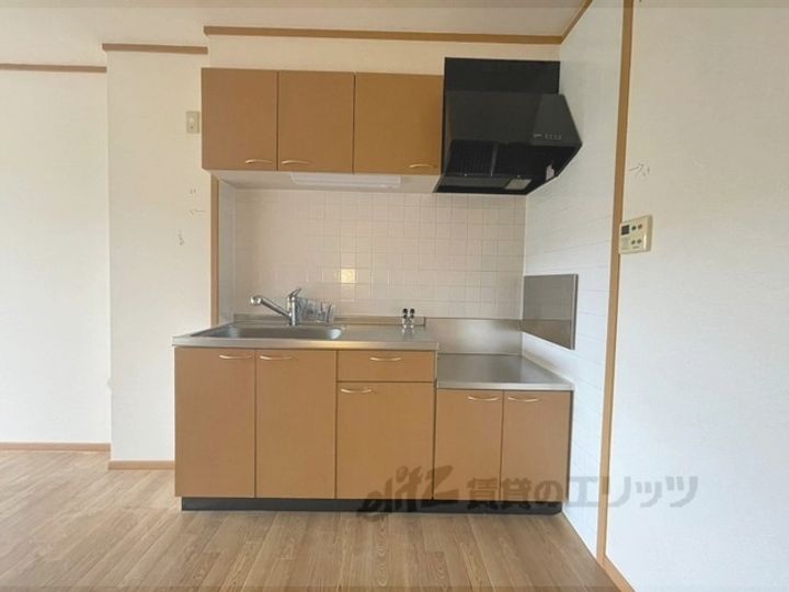 ウッディタウンB棟のキッチン