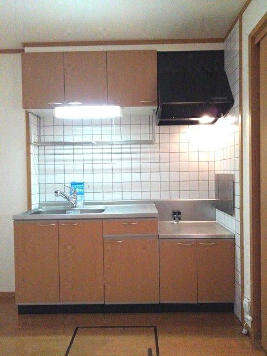 福島県伊達市霊山町掛田字西裏(アパート)の賃貸物件のキッチン