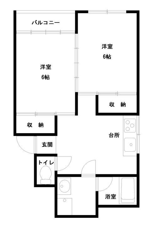 プレジールIIの間取り