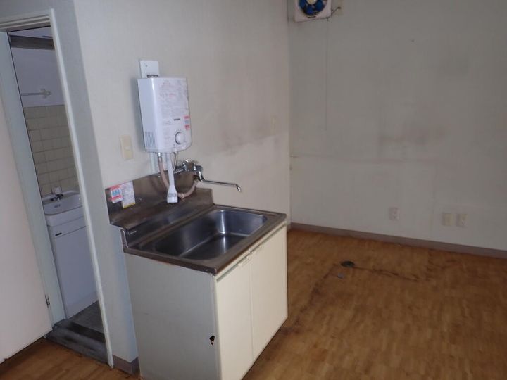新潟県加茂市本町(一戸建)の賃貸物件のキッチン