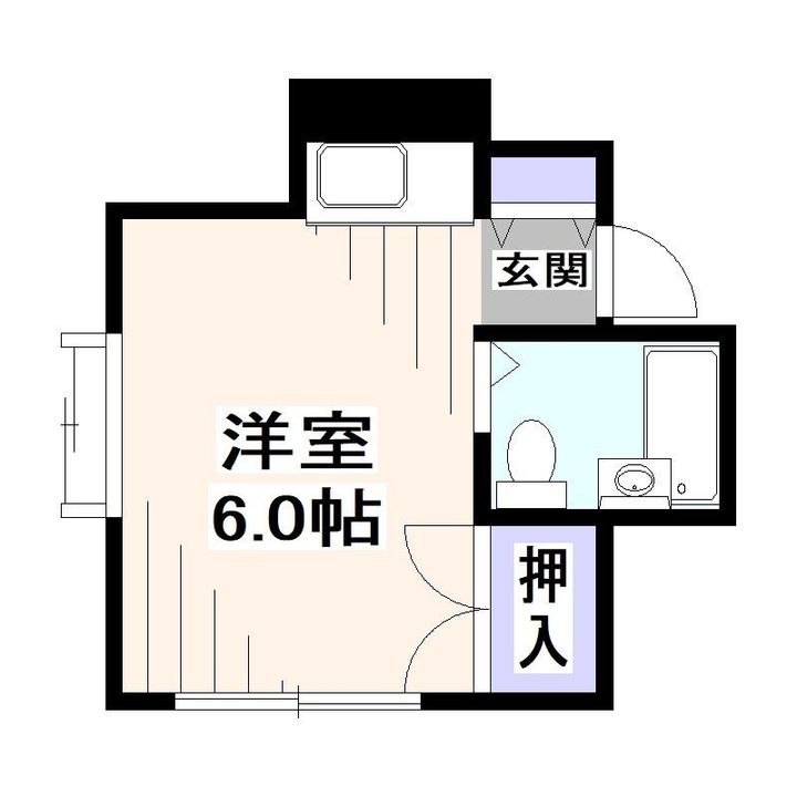 埼玉県新座市栗原6(アパート)の賃貸物件の間取り