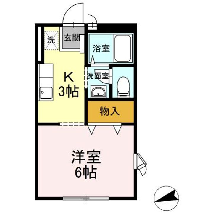 サンハイツ パート5の間取り