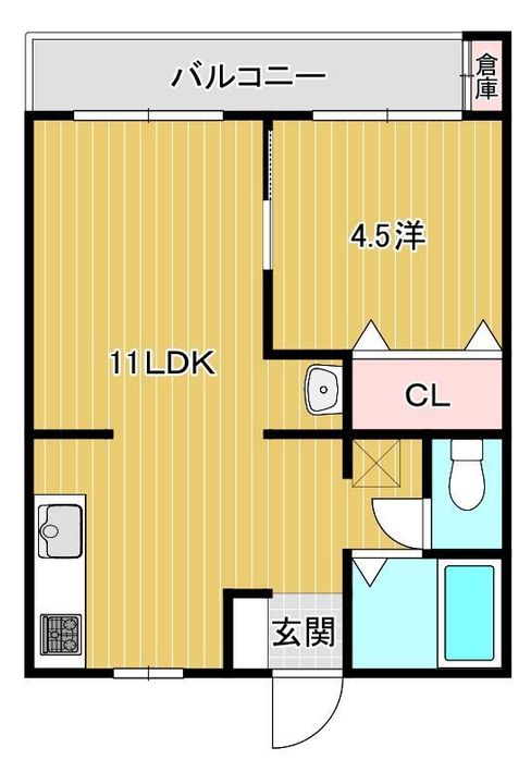 汐入グリーンハイツの間取り
