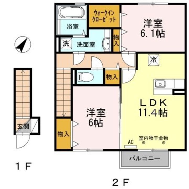 アーバンコア長者の間取り