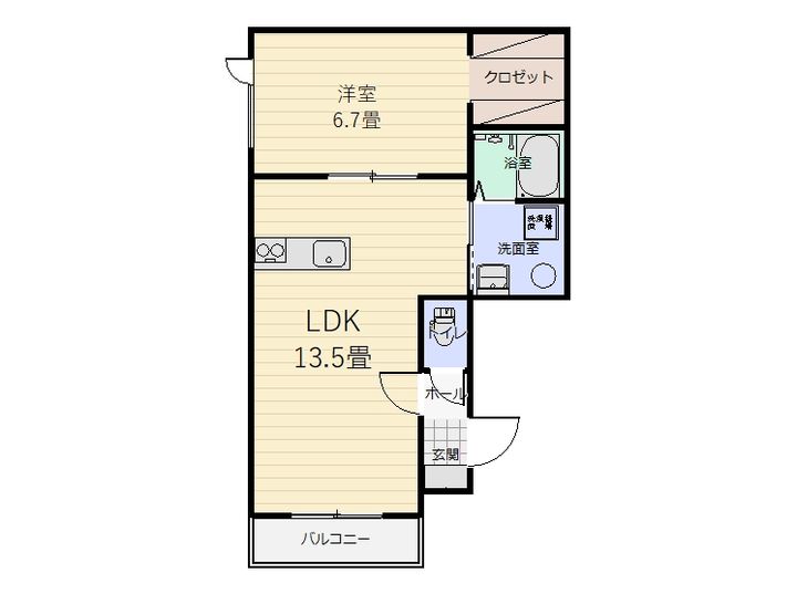 ヴィラ参番館の間取り