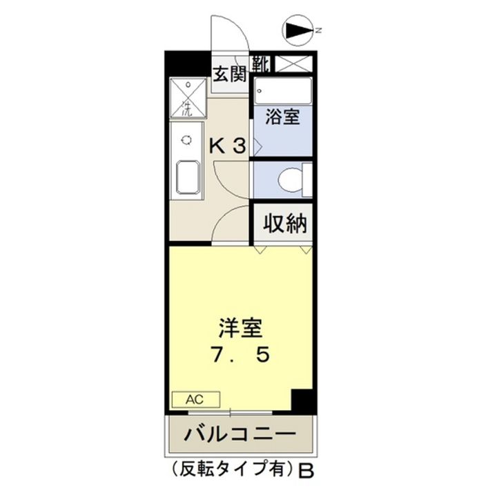 岩田ビル第一の間取り