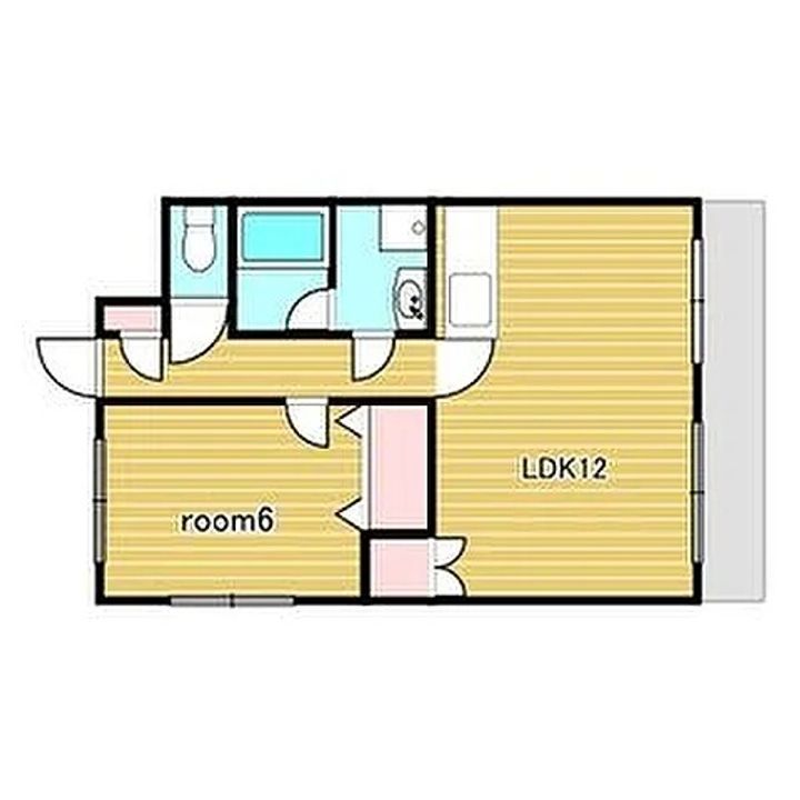 篠原橋マンションの間取り