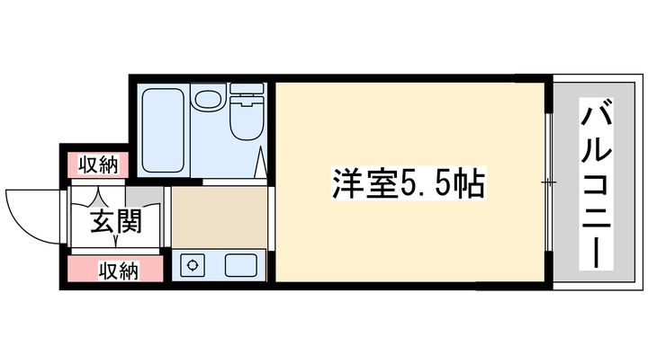 朝日プラザ新大阪アネックスの間取り
