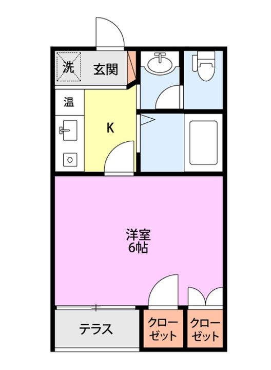 上所グリーンタウンC棟の間取り