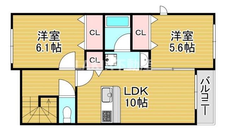 プレジール関目の間取り