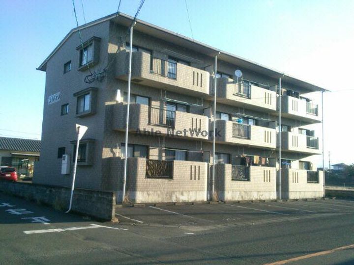 宮崎県北諸県郡三股町稗田(マンション)の賃貸物件の外観
