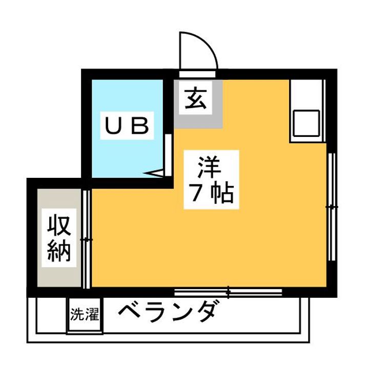 不器ハイツの間取り