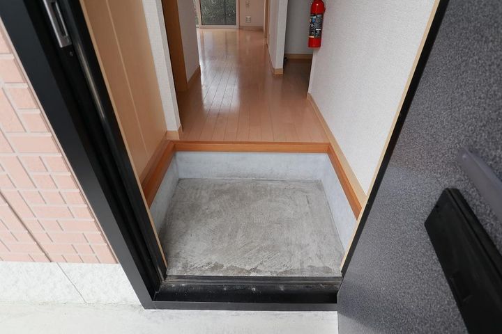 ライフステージ松園の玄関