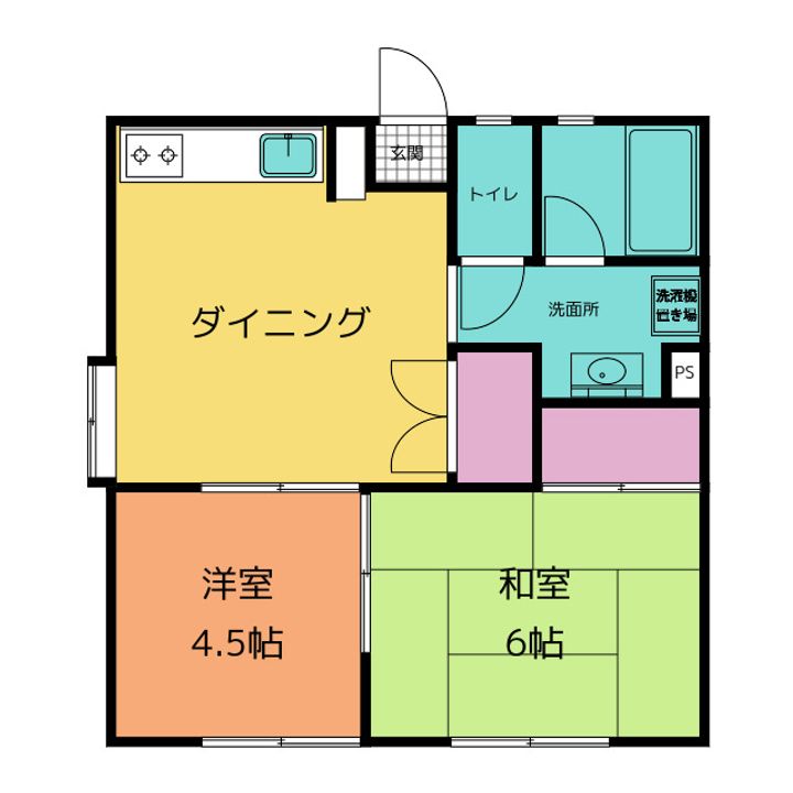 ルピナスの間取り