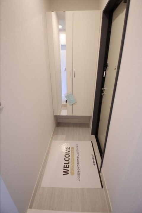 広島県福山市東深津町2(アパート)の賃貸物件の玄関