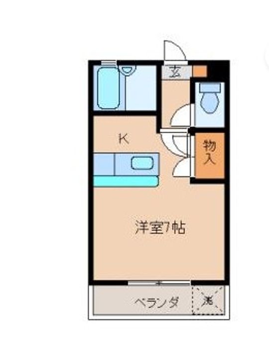 エレガンス木花IIの間取り