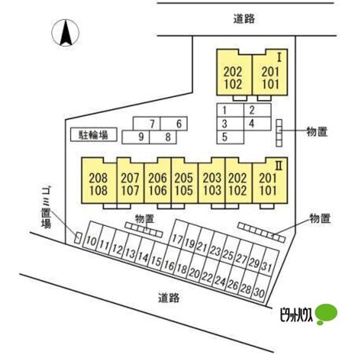 山形県東根市神町東4(アパート)の賃貸物件の地図